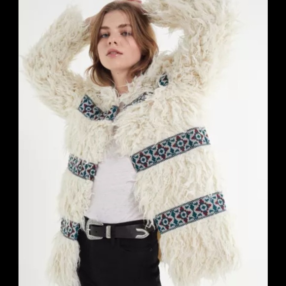 Urban Outfitters Jackets & Blazers - UO urban outfitters Rosa Faux Fur Coat